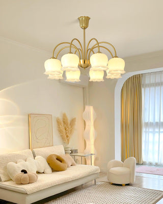 Orchids Brass Chandelier Arkstarhome