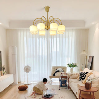 Orchids Brass Chandelier Arkstarhome
