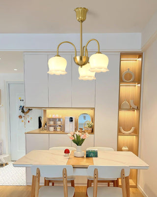 Orchids Brass Chandelier Arkstarhome