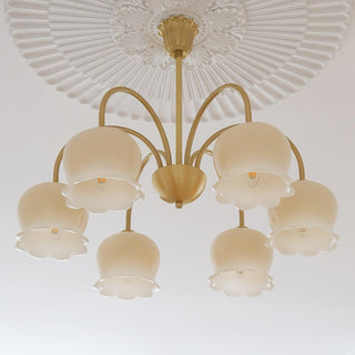 Orchids Brass Chandelier Arkstarhome