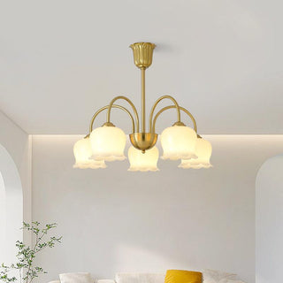 Orchids Brass Chandelier Arkstarhome