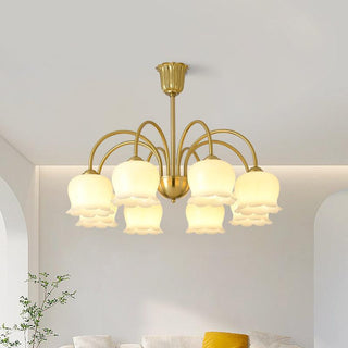 Orchids Brass Chandelier Arkstarhome