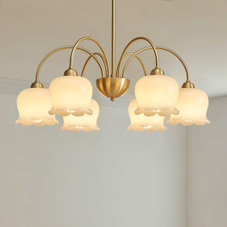 Orchids Brass Chandelier Arkstarhome