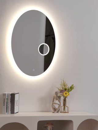 Oval Mirror Light Arkstarhome