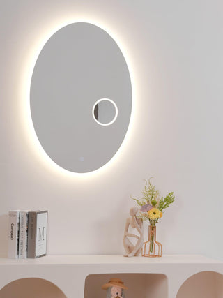 Oval Mirror Light Arkstarhome