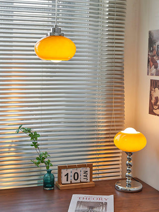 Oval Persimmon Table Light Arkstarhome