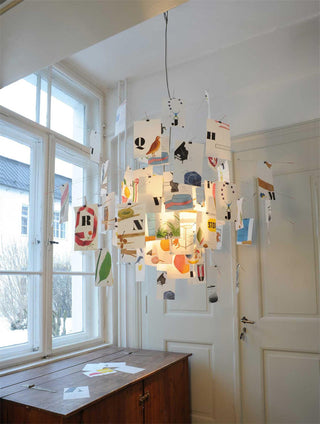 Paper Chandelier Arkstarhome