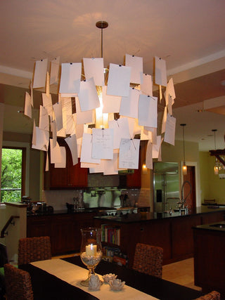 Paper Chandelier Arkstarhome