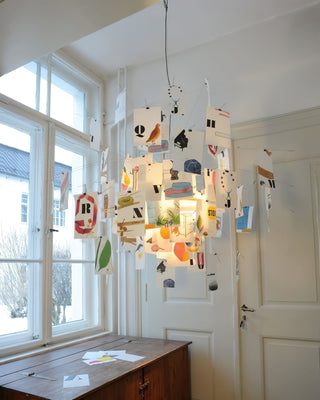 Paper Chandelier Arkstarhome