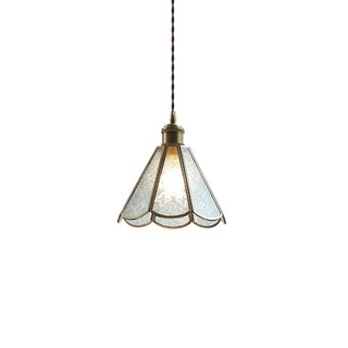 Patterned Glass Pendant Lamp Arkstarhome