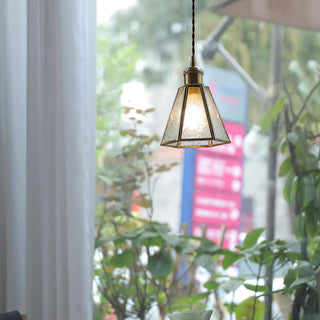 Patterned Glass Pendant Lamp Arkstarhome