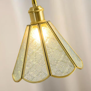 Patterned Glass Pendant Lamp Arkstarhome