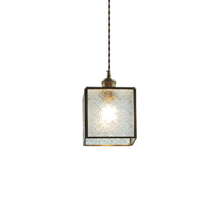 Patterned Glass Pendant Lamp Arkstarhome