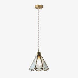 Patterned Glass Pendant Lamp Arkstarhome