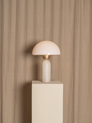 Peono Alabaster Table Lamp Arkstarhome