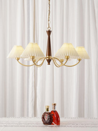 Pleated Chandelier Arkstarhome