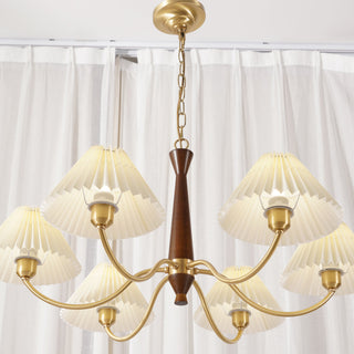 Pleated Chandelier Arkstarhome