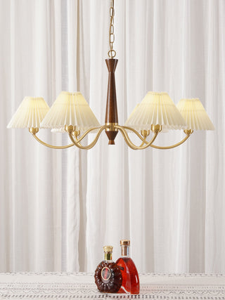 Pleated Chandelier Arkstarhome