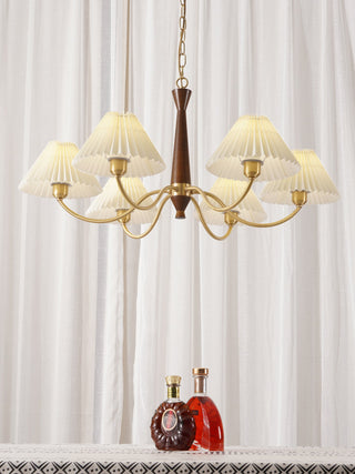 Pleated Chandelier Arkstarhome