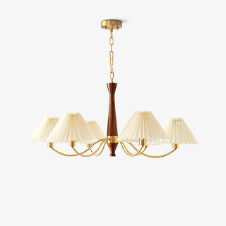 Pleated Chandelier Arkstarhome