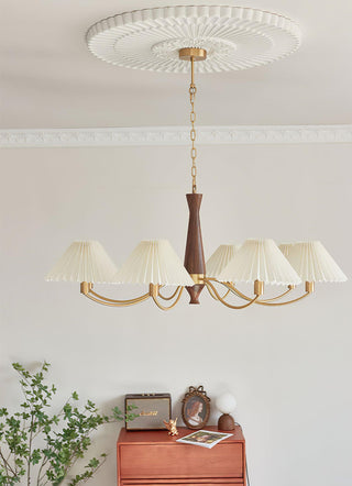 Pleated Chandelier Arkstarhome
