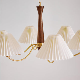 Pleated Chandelier Arkstarhome