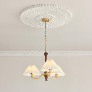 Pleated Chandelier Arkstarhome