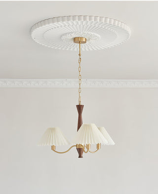 Pleated Chandelier Arkstarhome