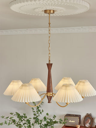 Pleated Chandelier Arkstarhome