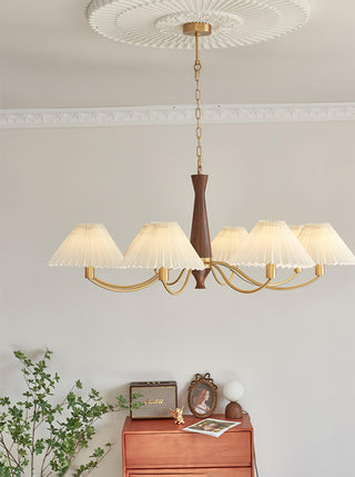 Pleated Chandelier Arkstarhome