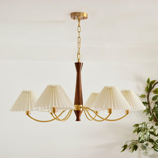 Pleated Chandelier Arkstarhome