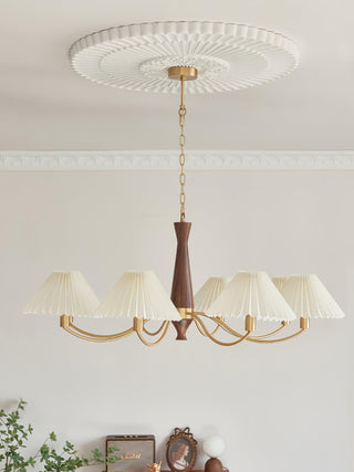 Pleated Chandelier Arkstarhome