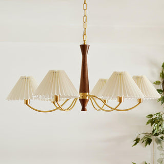 Pleated Chandelier Arkstarhome