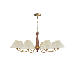 Pleated Chandelier Arkstarhome