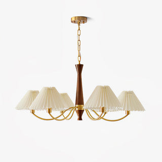 Pleated Chandelier Arkstarhome