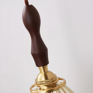 Pleated Wooden Wall Lamp Arkstarhome