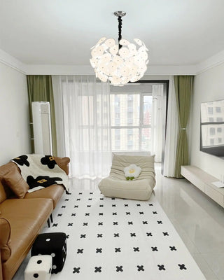 Poppy Glass Chandelier Arkstarhome