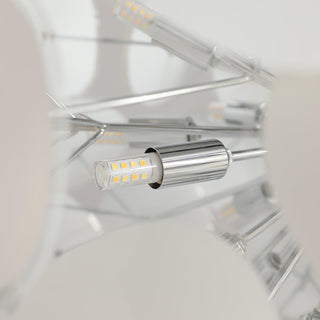Poppy Glass Chandelier Arkstarhome