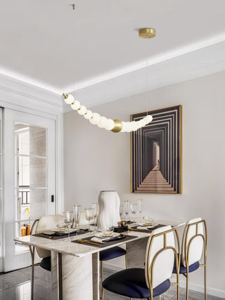 Pearl Chain Pendant Lamp Arkstarhome