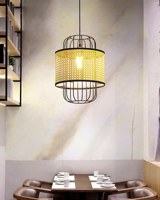 Rattan Aru Pendant Lamp Arkstarhome
