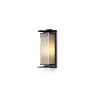 Rectangular Box Solar Outdoor Wall Lamp Arkstarhome