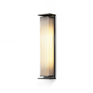 Rectangular Box Solar Outdoor Wall Lamp Arkstarhome