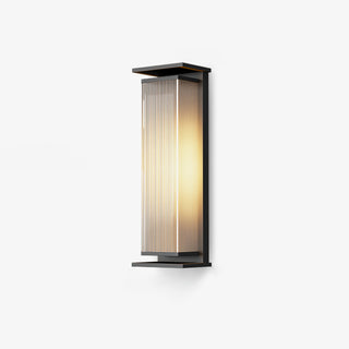 Rectangular Box Solar Outdoor Wall Lamp Arkstarhome