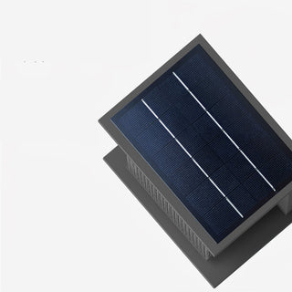Rectangular Box Solar Outdoor Wall Lamp Arkstarhome