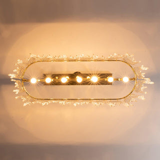 Rectangular Icicle Glass Chandelier Arkstarhome