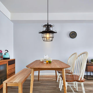 Retro Birdcage Pendant Light Arkstarhome