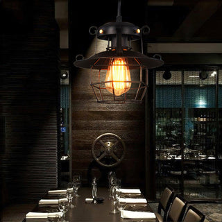 Retro Birdcage Pendant Light Arkstarhome