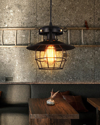 Retro Birdcage Pendant Light Arkstarhome
