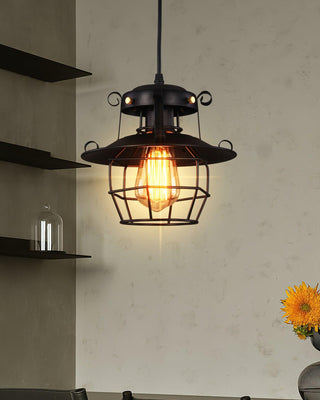 Retro Birdcage Pendant Light Arkstarhome