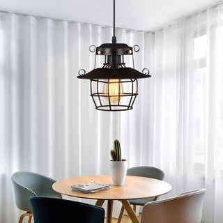 Retro Birdcage Pendant Light Arkstarhome